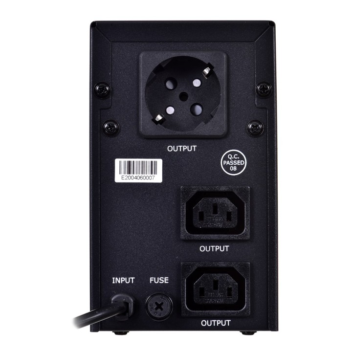 Gembird EG-UPS-031 alimentatore ininterrotto (UPS) 0.65 kVA 390 W 3 AC presa(e)