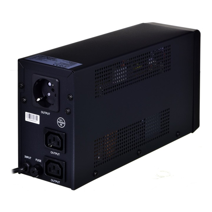 Gembird EG-UPS-031 alimentatore ininterrotto (UPS) 0.65 kVA 390 W 3 AC presa(e)