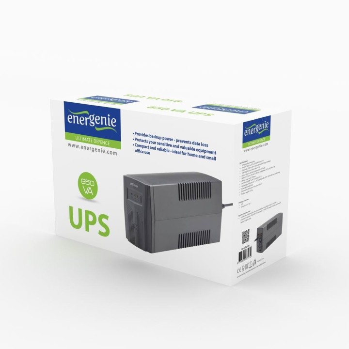 Gembird EG-UPS-B650 gruppo di continuità (UPS) Line-Interactive 0.65 kVA 390 W