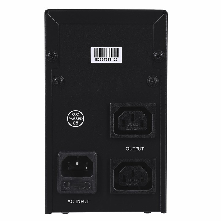 Gembird UPS-PC-652A alimentatore ininterrottibile (UPS) Line-Interactive 0.65 kVA 390 W 3 AC presa(e)