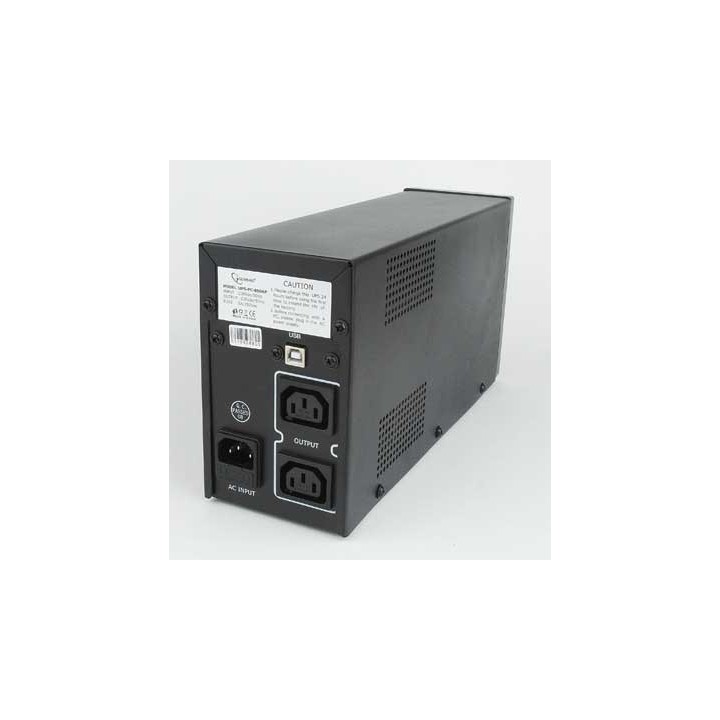 Gembird UPS-PC-850AP gruppo di continuità (UPS) Line-Interactive 0.85 kVA 520 W 4 AC prese