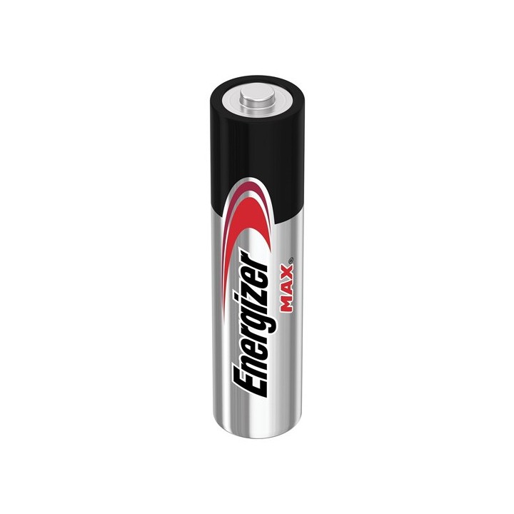 ENERGIZER BATTERIE ALCALINE MAX AAA LR03 4 PEZZI CONFEZIONE ECO