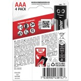 ENERGIZER BATTERIE ALCALINE MAX AAA LR03 4 PEZZI CONFEZIONE ECO