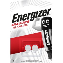 ENERGIZER BATTERIE ALCALINE SPECIALTY LR44/ A76 2 PEZZI 1 5V
