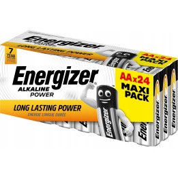 ENERGIZER BATTERIE AP AA LR6 24 PEZZI NUOVE