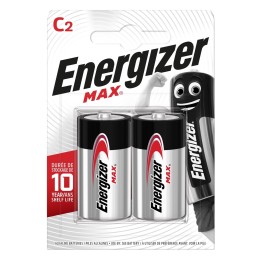 ENERGIZER BATTERY MAX C LR14. 2 pcs. confezione ECO