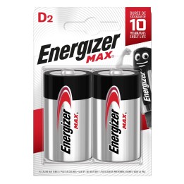 ENERGIZER BATTERY MAX D LR20 2 pcs. imballaggio ECO