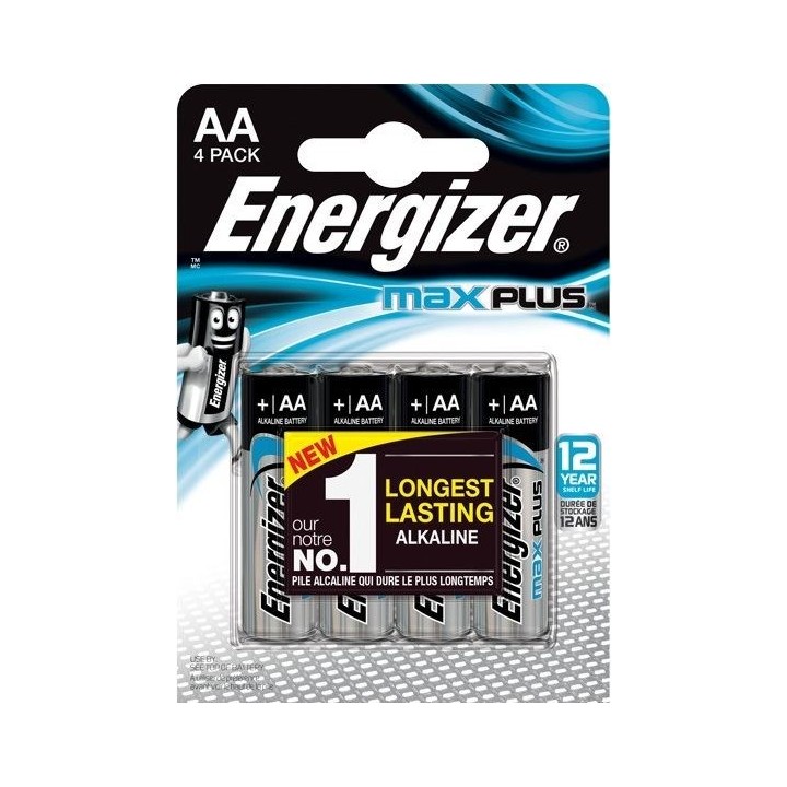 ENERGIZER BATTERIA MAX PLUS AA LR6 4 ECO