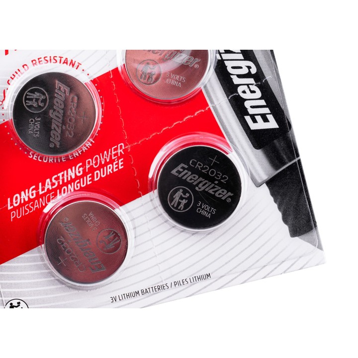 ENERGIZER BATTERIA SPECIALIZZATA CR2032 4 pezzi 3V ECO