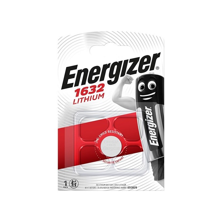 ENERGIZER BATTERIA SPECIALIZZATA AL LITIO CR1632 3V 1 PEZZO