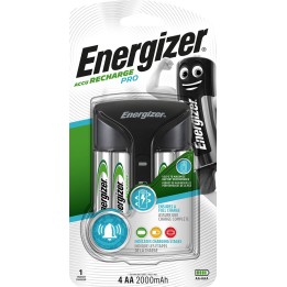 ENERGIZER Pro ACU HR6 POW caricabatterie + batterie 2 AA 2000 mAh