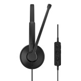 EPOS 1001421 cuffie / cuffia con filo archetto ufficio / call centre USB Type-C / USB Type-A nero