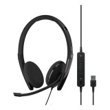 EPOS ADAPT 160T USB II Cuffia con filo Archetto Ufficio/Call Centre USB Type-A nero