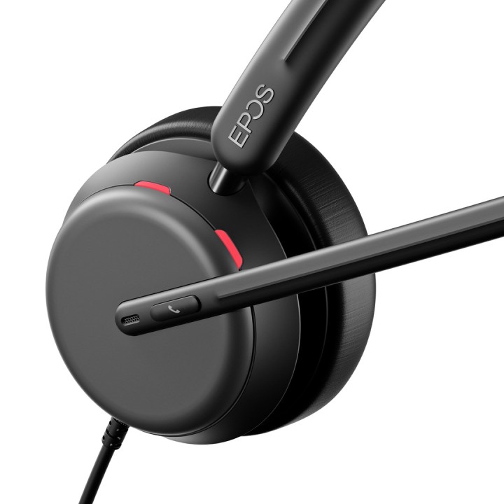 EPOS IMPACT 860 ANC Cuffia con filo Archetto Ufficio/Call Centre USB Type-C nero