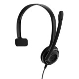 Sennheiser PC 7 USB Cuffia Cablata Fascia Ufficio/Call Centre USB Type-A Nero