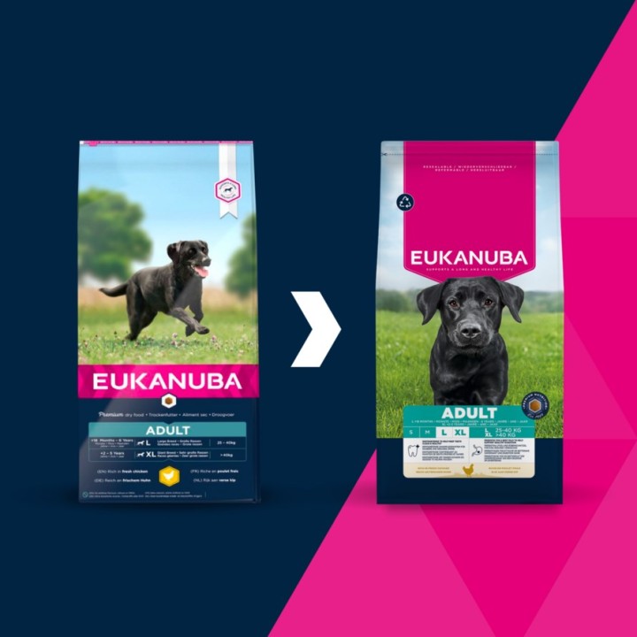 EUKANUBA Adult L XL Rich in pollo - cibo secco per cani - 15kg