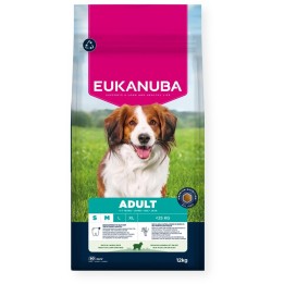 EUKANUBA Adult Small/Medium Rich in agnello & riso - cibo secco per cani - 12kg