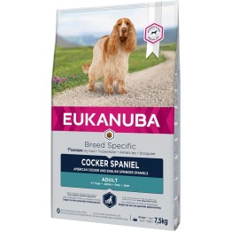 EUKANUBA Breed Specific Cocker Spaniel Adult - cibo secco per cani - 7 5kg