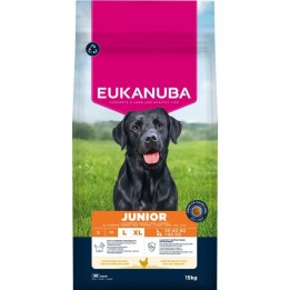 EUKANUBA Premium Nutrition Puppy Junior & Giant Breed Pollo - cibo secco per cani - 15kg