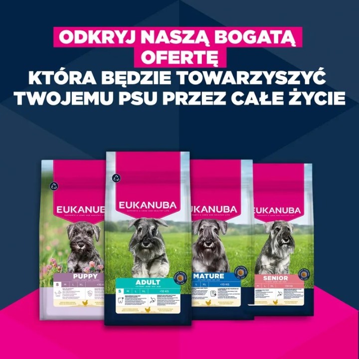 EUKANUBA Premium nutrition mature Small breed Pollo - cibo secco per cani - 3kg