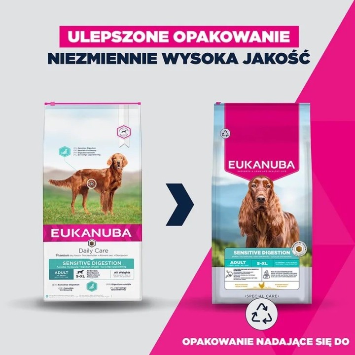 EUKANUBA Special Care Sensitive digestion - cibo secco per cani - 12kg