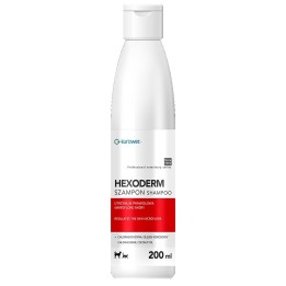 EUROWET Hexoderm - shampoo per cani e gatti - 200 ml