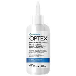 EUROWET Optex - liquido detergente per occhi per cani e gatti - 100 ml