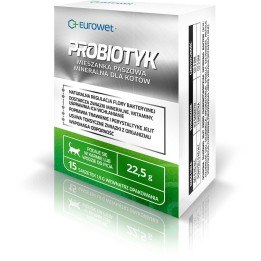 EUROWET Probiotic - integratori alimentari per gatti - 15x1 5g