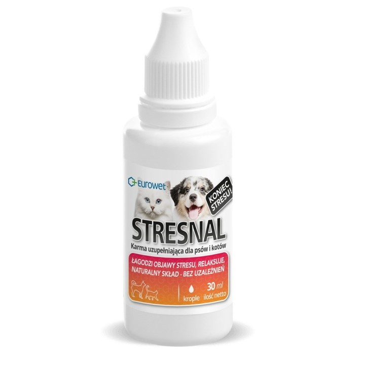 EUROWET Stresnal - integratori per cani e gatti - 30ml
