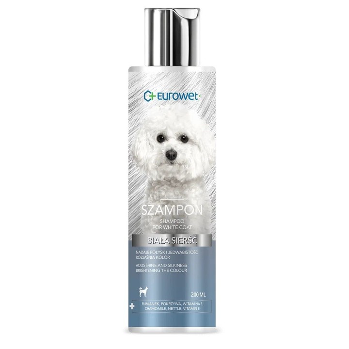 EUROWET mantello bianco - shampoo per cani - 200ml