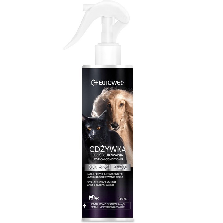 EUROWET balsamo leave-in - balsamo per cani e gatti - 200 ml