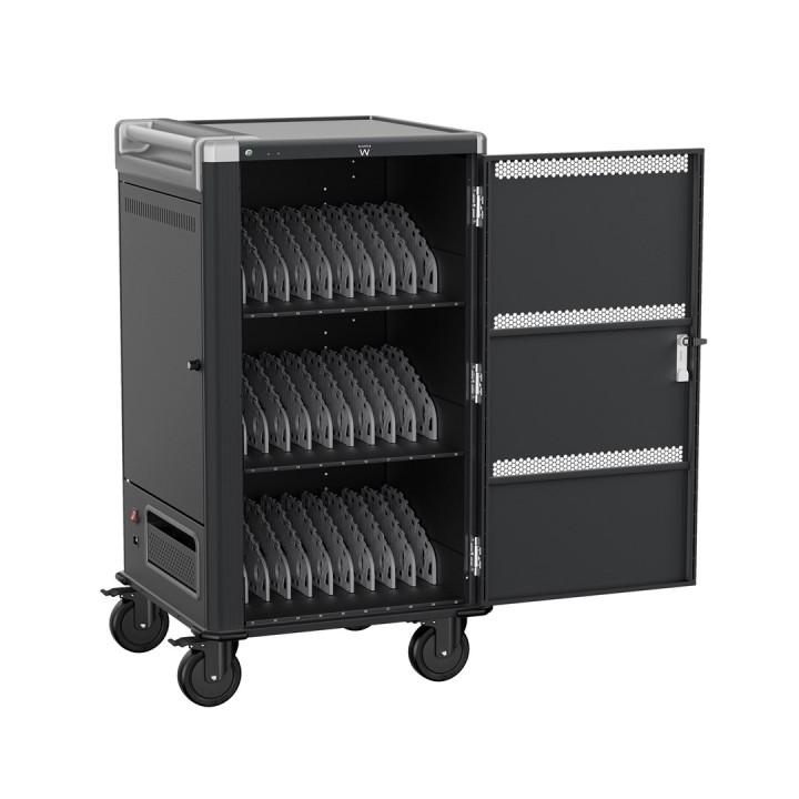 Ewent EW1700 carrello/armadio portatile per gestione dispositivi nero grigio