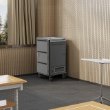 Ewent EW1700 carrello/armadio portatile per gestione dispositivi nero grigio