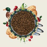 EDEN Anatra e sardina - cibo secco per gatti - 1.5 kg