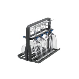 Electrolux 9029795540 accessorio/ricambio lavastoviglie portabicchieri vino nero