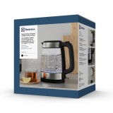 Electrolux E4GK1-4GB bollitore elettrico 1.7 L 2200 W nero acciaio inox trasparente