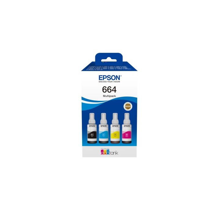 Epson C13T66464A Cartuccia inchiostro 4 pz Compatibile nero ciano magenta giallo
