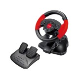 ESPERANZA EG103 controller gaming volante PC Playstation 2 Playstation 3 digitale nero rosso