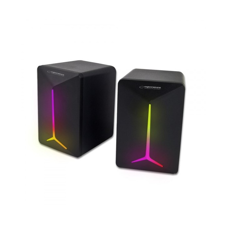 ESPERANZA USB ALTOPARLANTI 2.0 LED RAINBOW FREVO EGS105