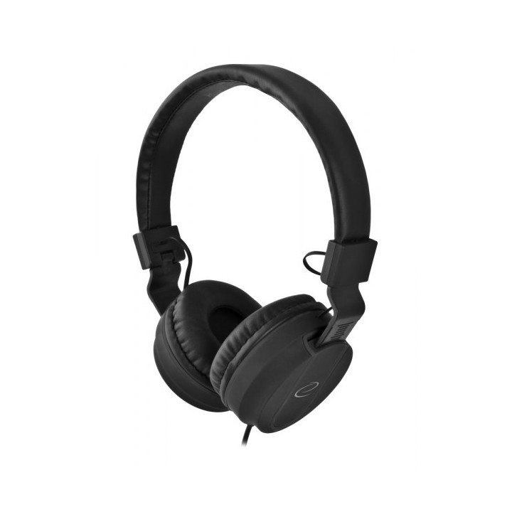 Esperanza BONGO Cuffie Cablate Archetto Chiamate/Musica/Sport/Quotidiano Nero