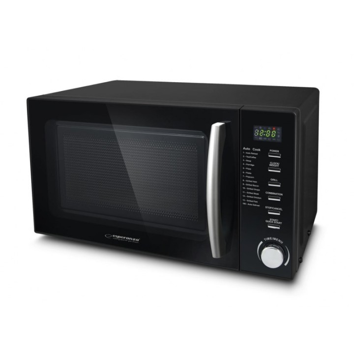 Esperanza COCINERO Microonde combinato nero da piano cottura 20 L 1200 W