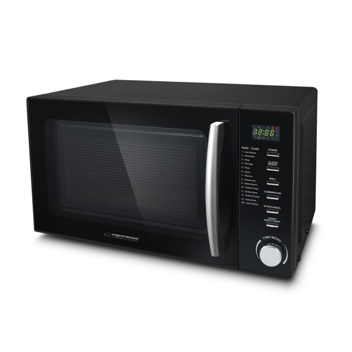 Esperanza COCINERO Microonde combinato nero da piano cottura 20 L 1200 W
