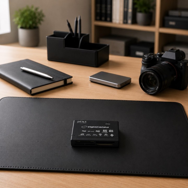Esperanza EA119 lettore di schede nero USB 2.0