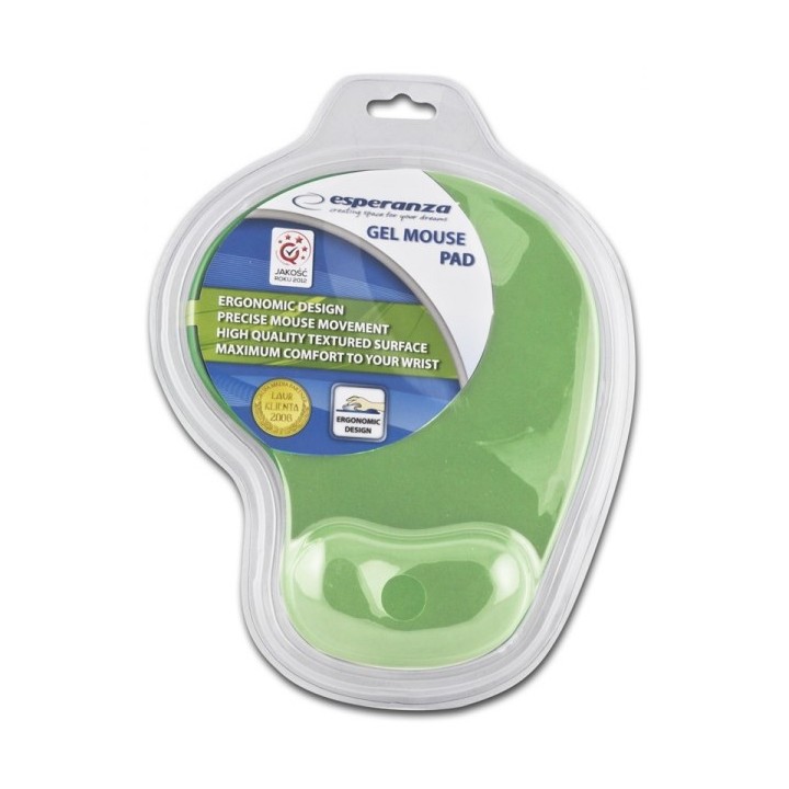 Esperanza EA137G tappetino mouse verde