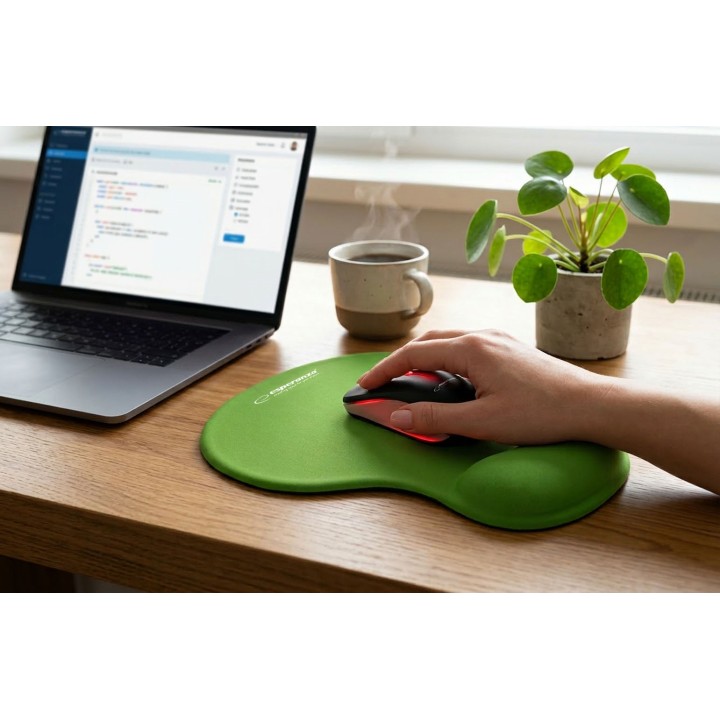 Esperanza EA137G tappetino mouse verde