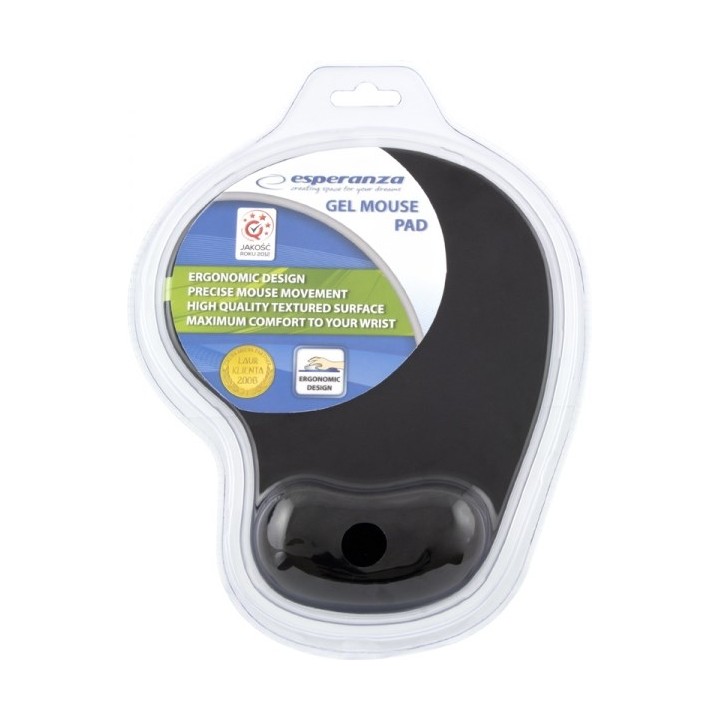 Esperanza EA137K tappetino mouse nero