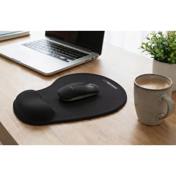 Esperanza EA137K tappetino mouse nero