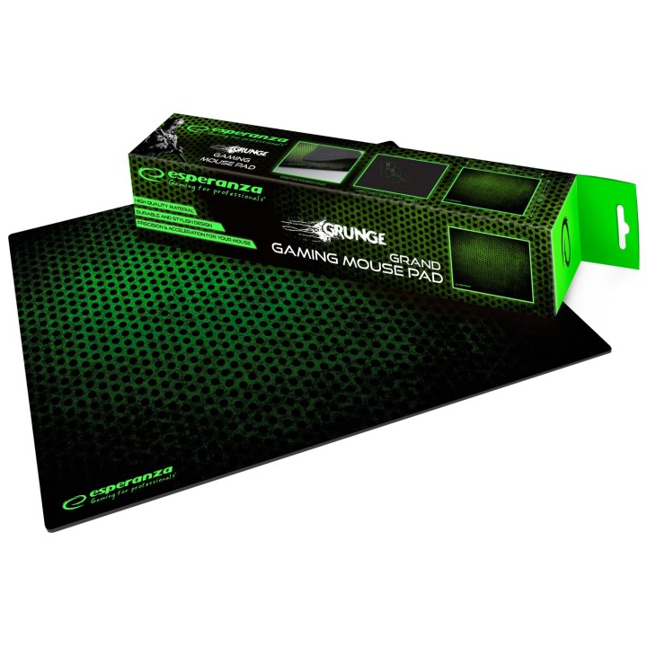 Esperanza EA146G tappetino mouse gaming nero verde