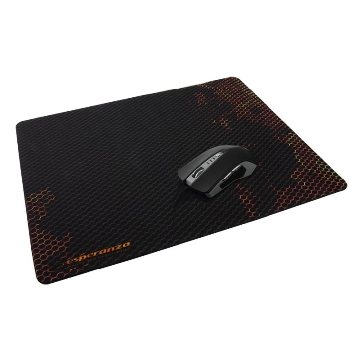 Esperanza EA146R tappetino mouse nero rosso