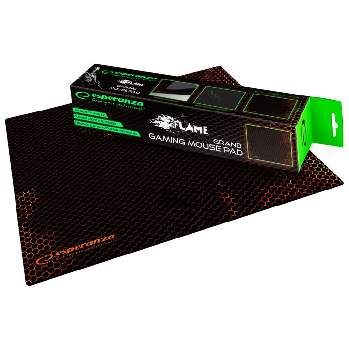 Esperanza EA146R tappetino mouse nero rosso